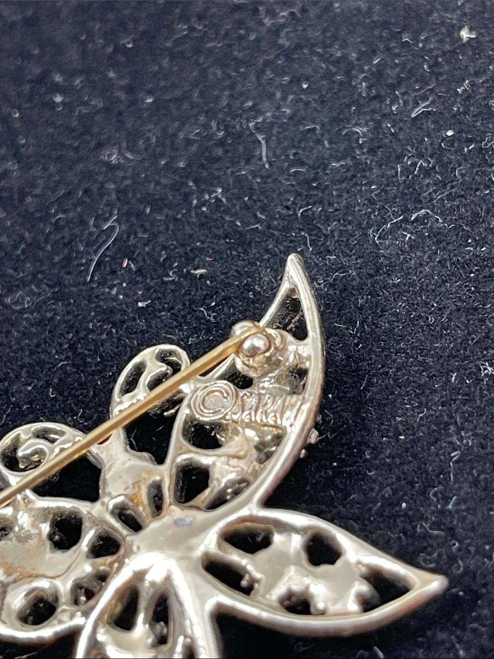 08.10.26-2 Sarah Coventry Wings of Fashion Butterfly Brooch 1974